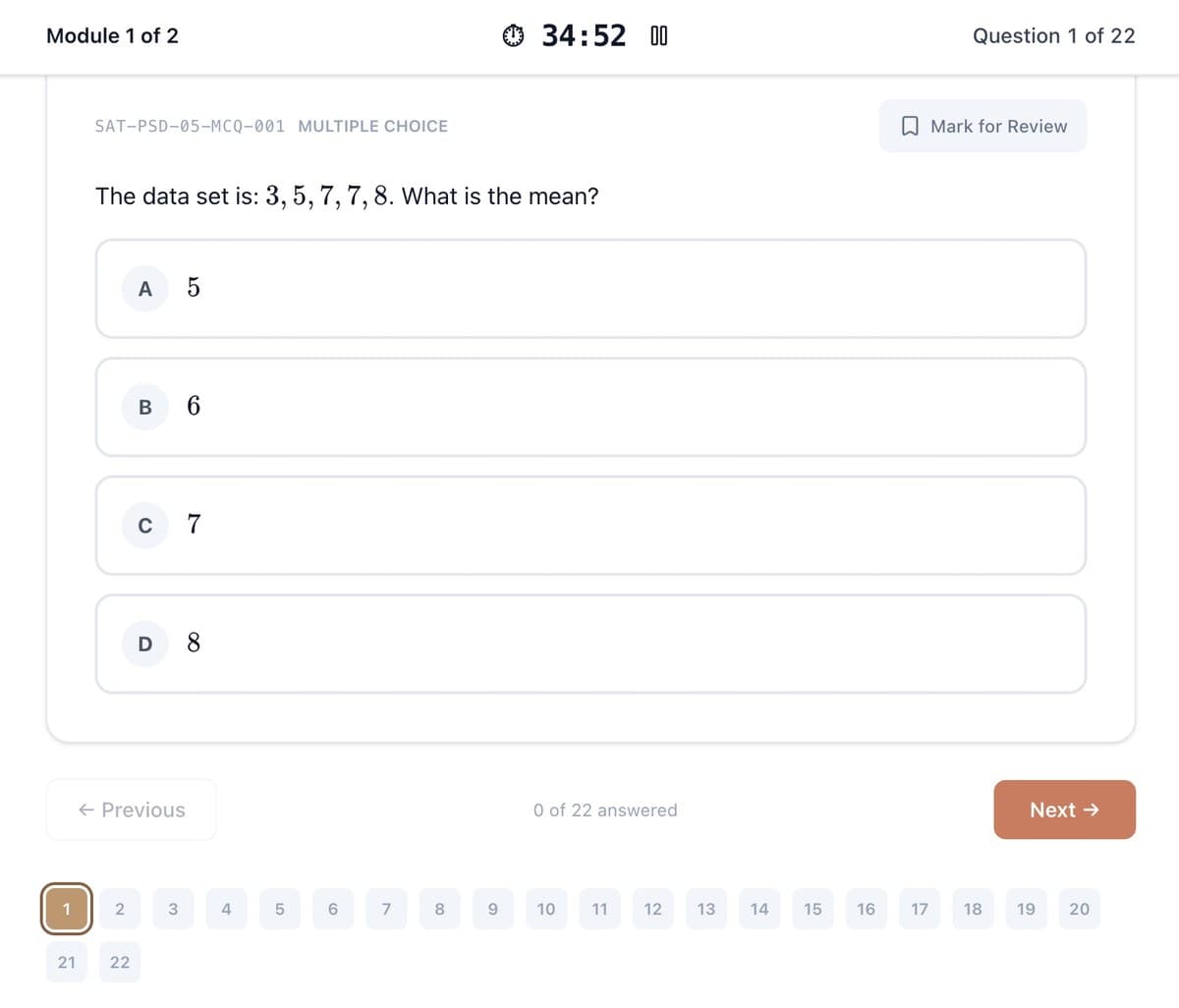 Admath AdaptiveMath SAT — Predict your SAT Math score. Free.